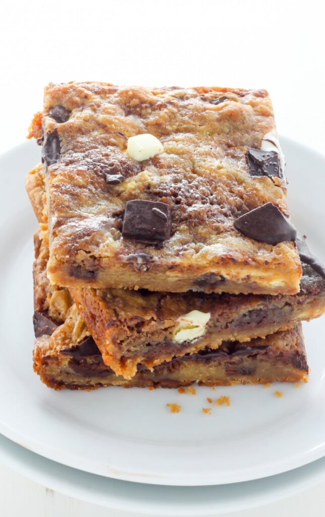 Triple Chocolate Blondies