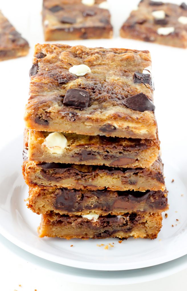 Triple Chocolate Blondies