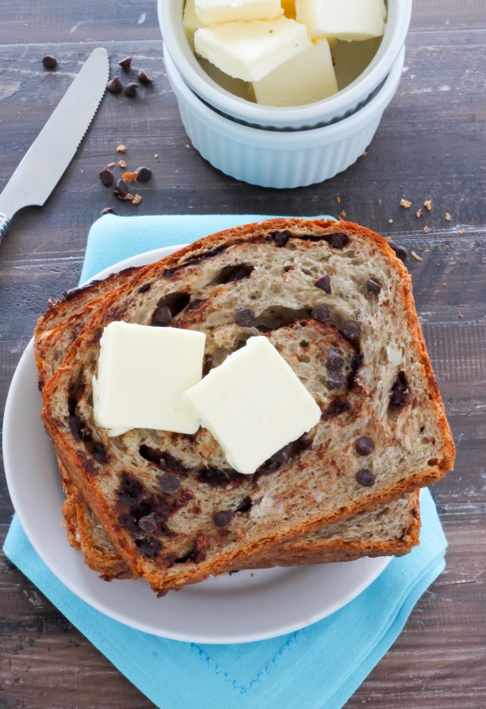 Chocolate Cinnamon Swirl Bread