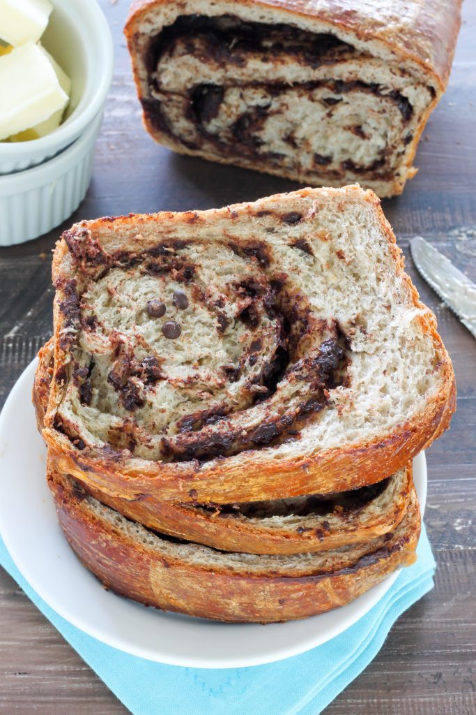 Chocolate Cinnamon Swirl Bread