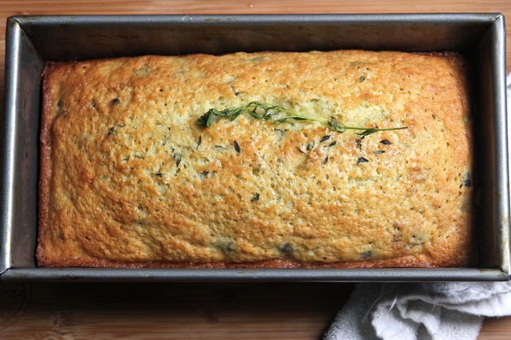 Lemon Blueberry & Thyme Olive Oil Cake
