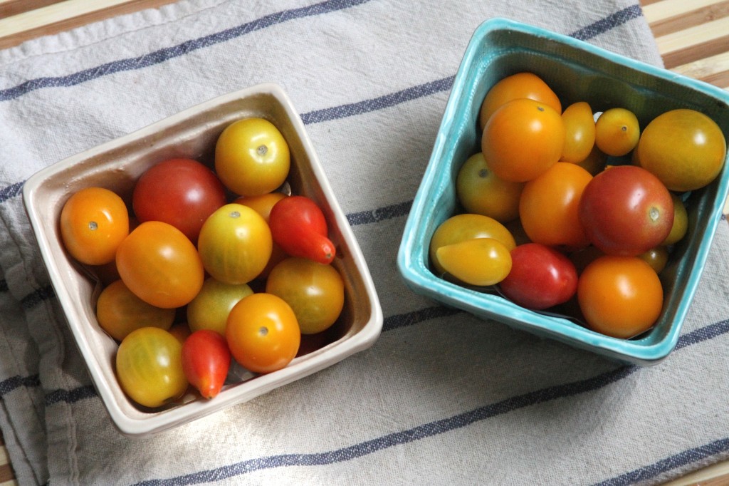 Roasted Tomato Caprese Stacks