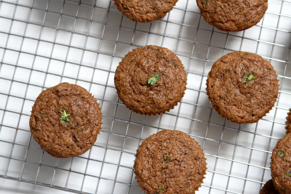 (Vegan) Spelt Flour Zucchini - Maple Muffins
