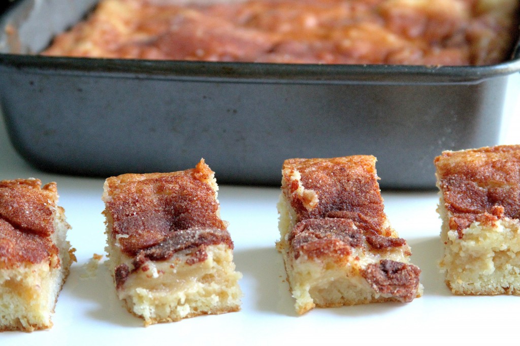 Gooey Cinnamon Squares