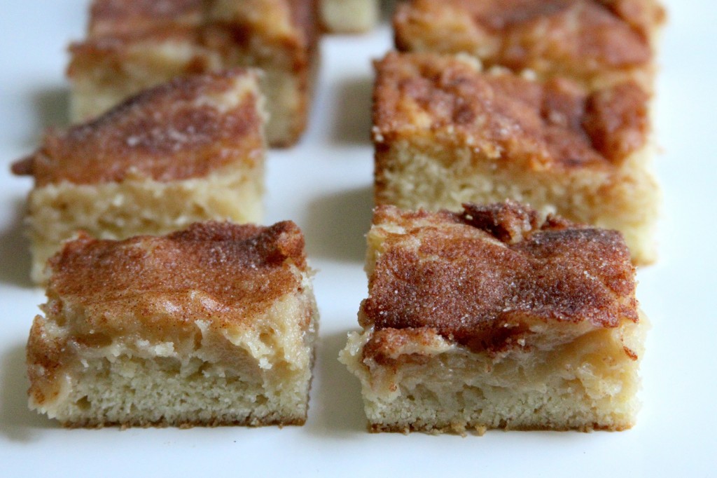 Gooey Cinnamon Squares