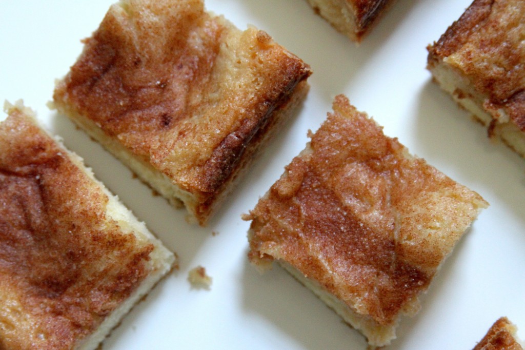 Gooey Cinnamon Squares