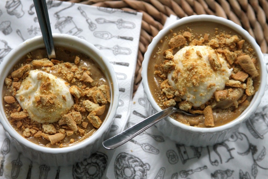 Salted Caramel Kahlua Pudding