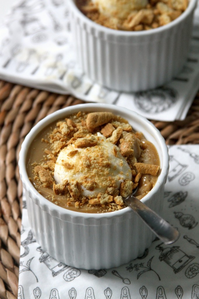 Salted Caramel Kahlua Pudding