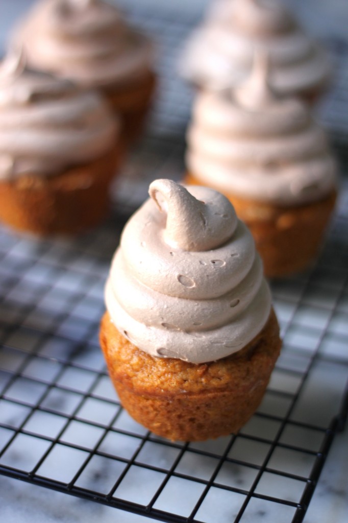 Pumpkin High Hat Cupcakes