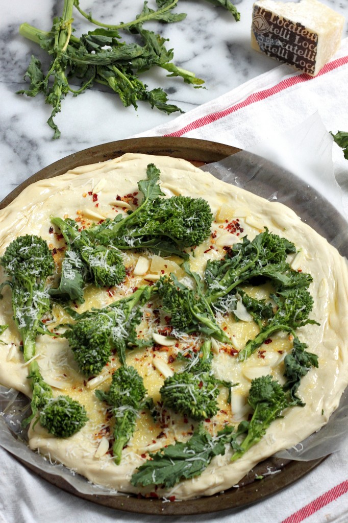 Broccoli Rabe & Burrata Pizza