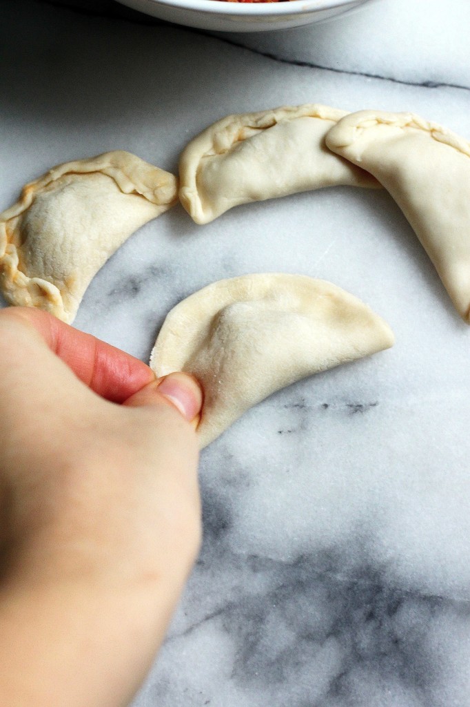 Italian Sausage, Pepper, and Onion Dumplings