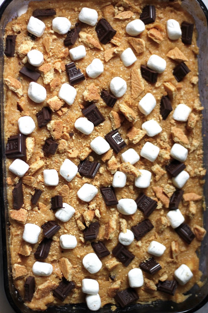Double Decker S'mores Blondies