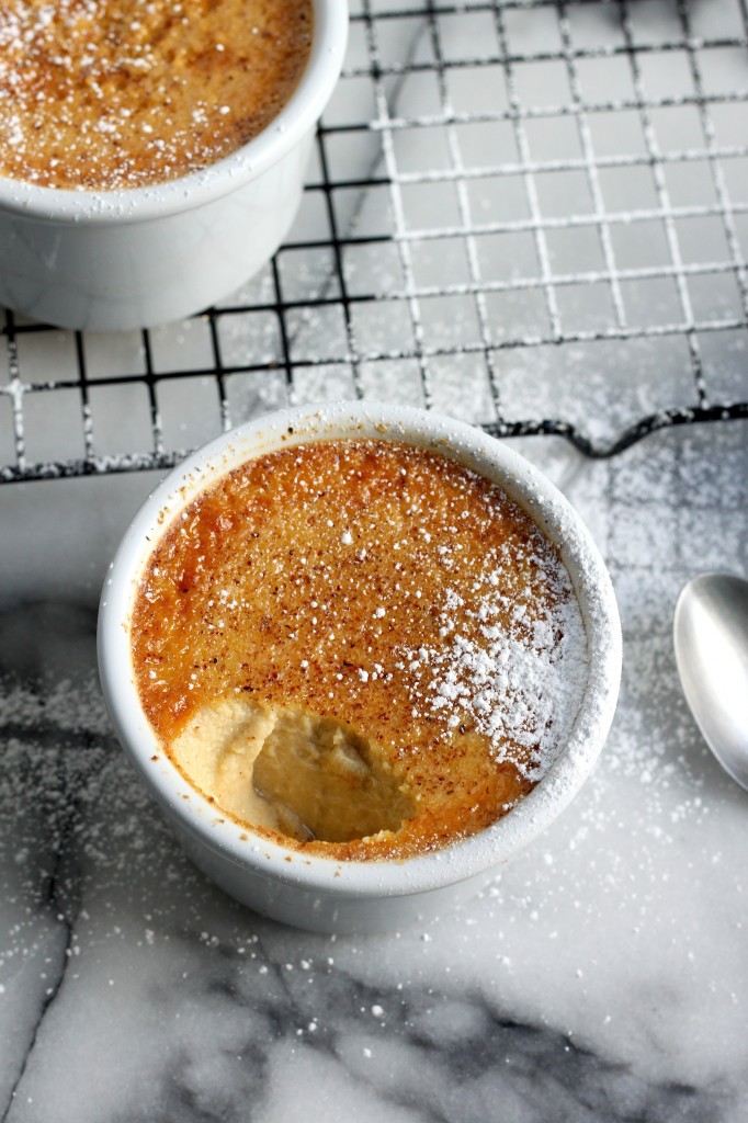 (5-Ingredient) Baked Eggnog Custard