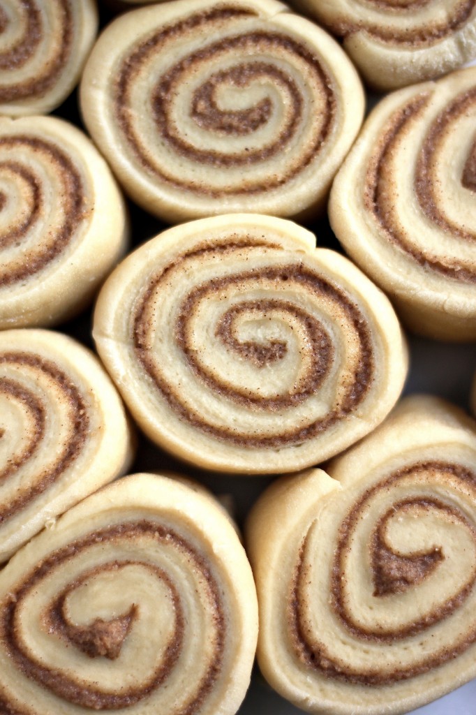 Eggnog Tiramisu Cinnamon Rolls with Kahlua Coffee Caramel Drizzle