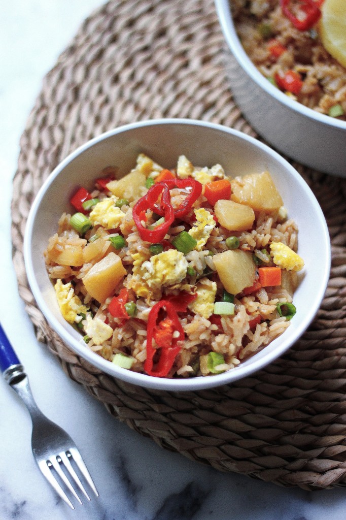 Spicy Pineapple Fried Rice