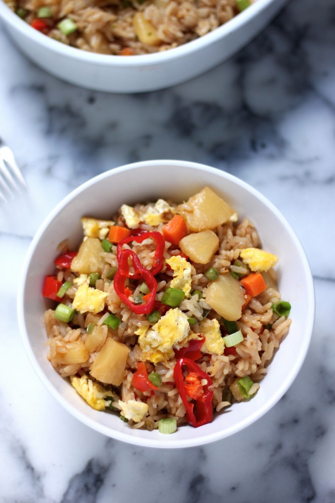 Spicy Pineapple Fried Rice