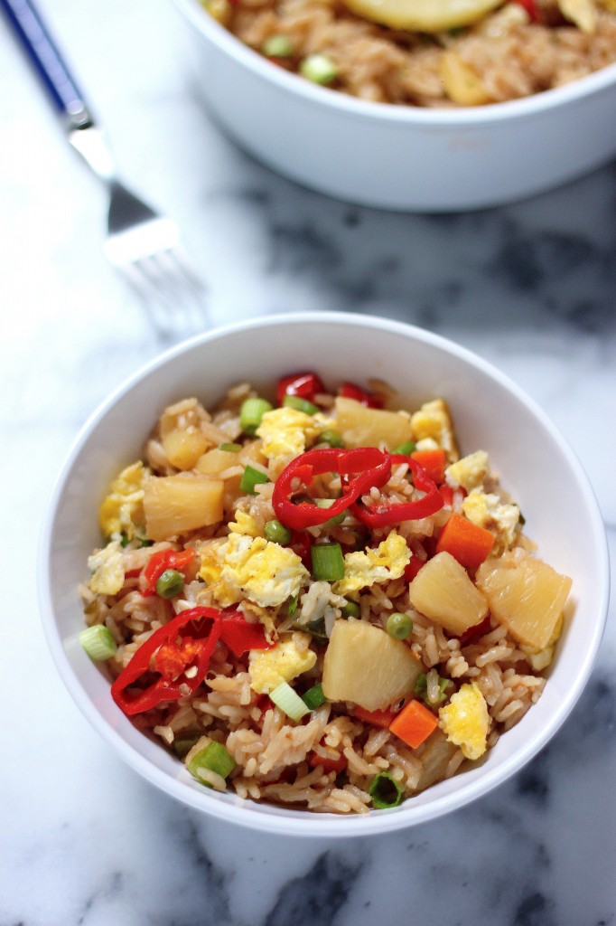 Spicy Pineapple Fried Rice