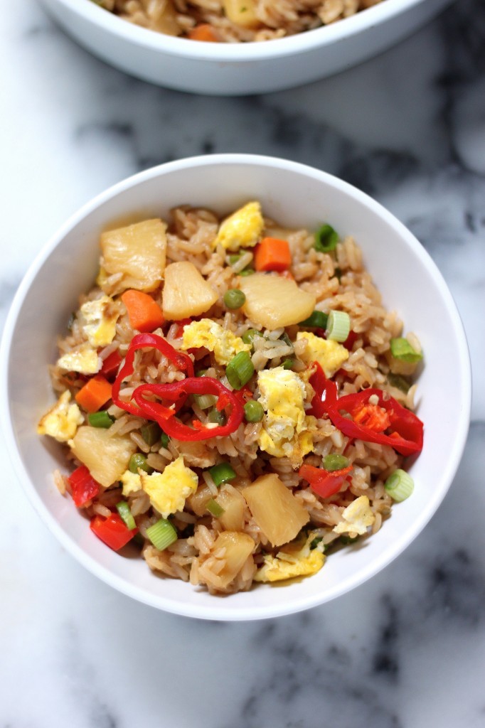 Spicy Pineapple Fried Rice