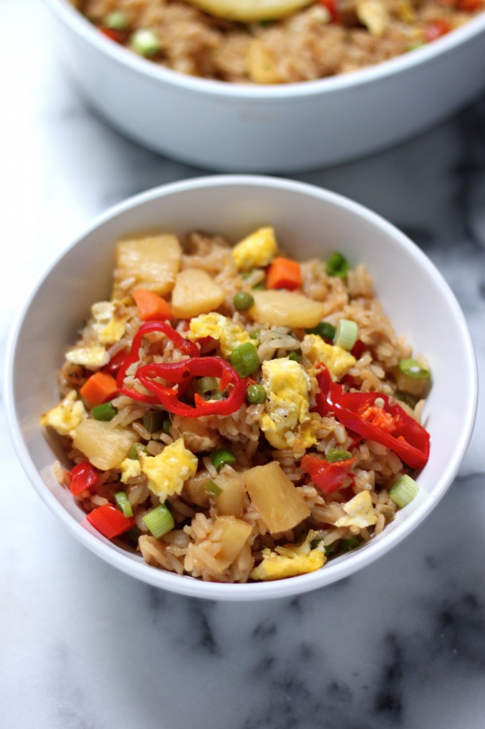Spicy Pineapple Fried Rice