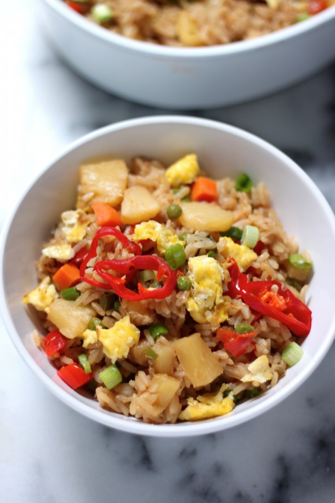 Spicy Pineapple Fried Rice