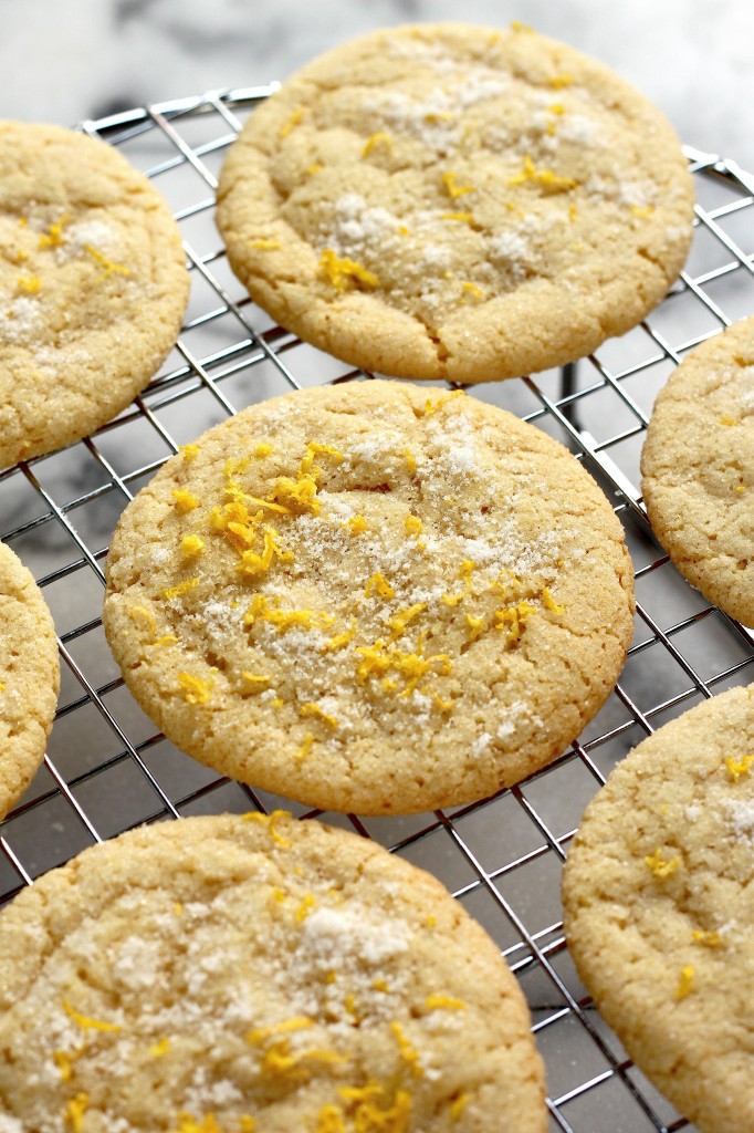 Lemon Coconut Sugar Cookies