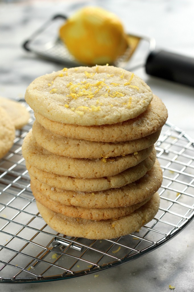 Lemon Coconut Sugar Cookies