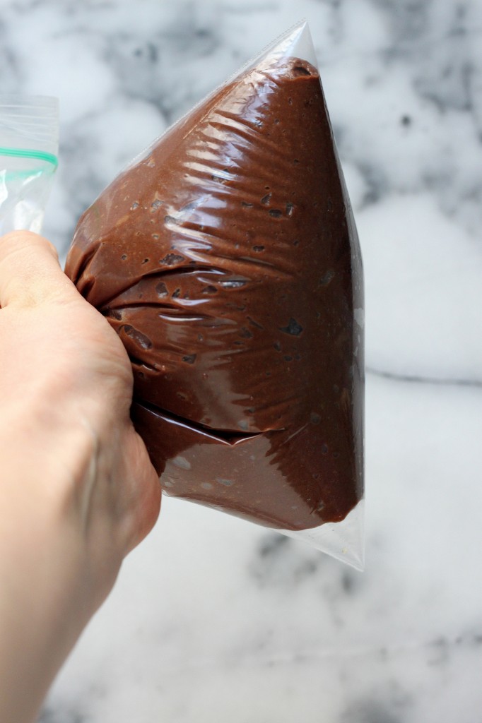 Chocolate Glazed Chocolate Banana Donuts
