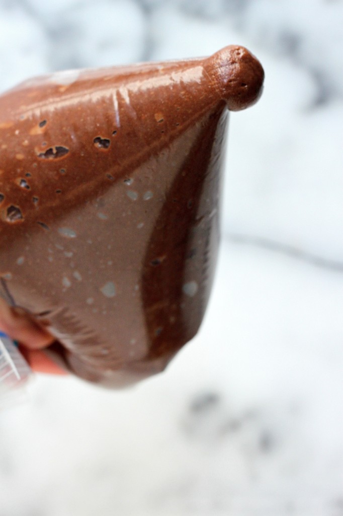 Chocolate Glazed Chocolate Banana Donuts