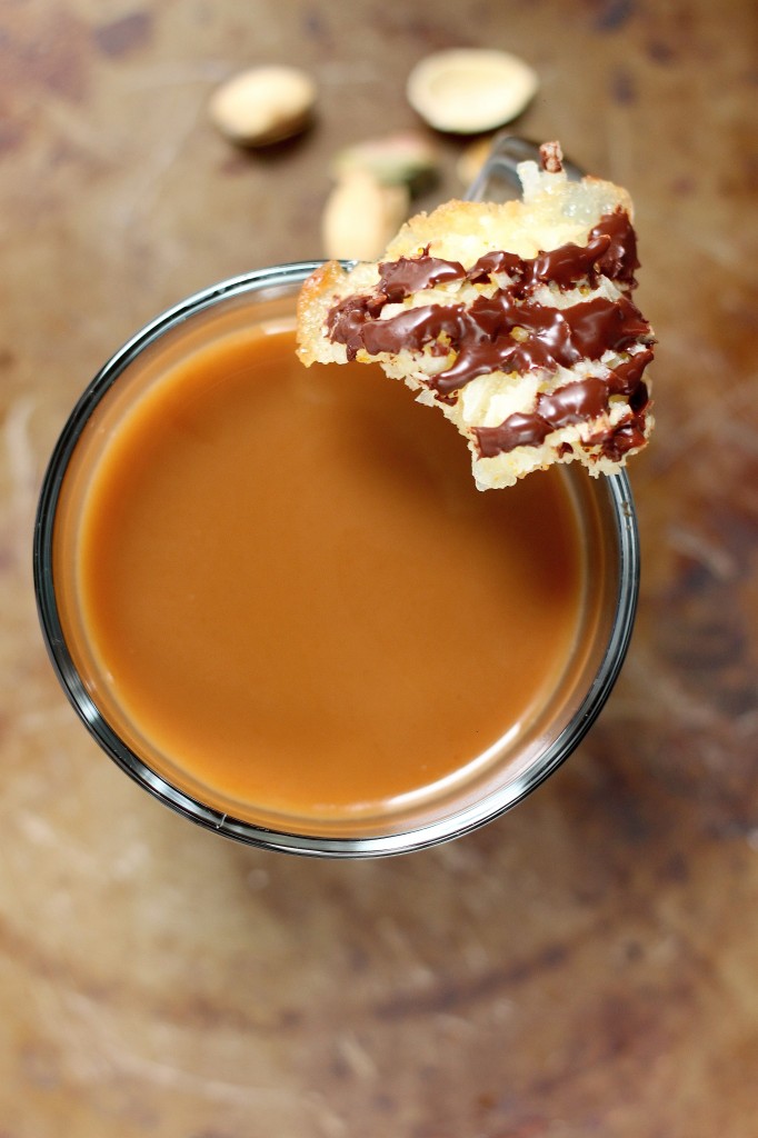 Chocolate Covered Coconut Macaroons