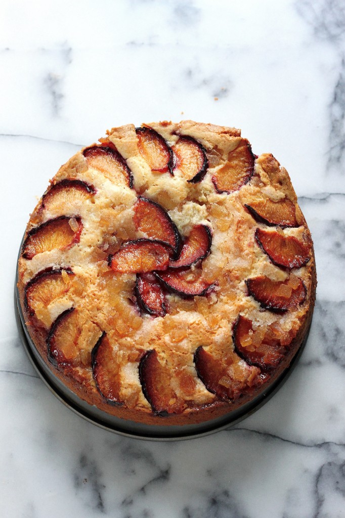 Caramelized Plum Cake