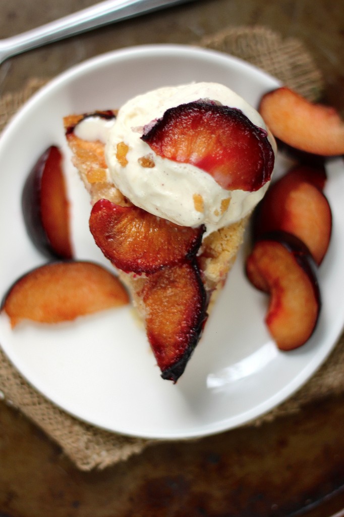 Caramelized Plum Cake