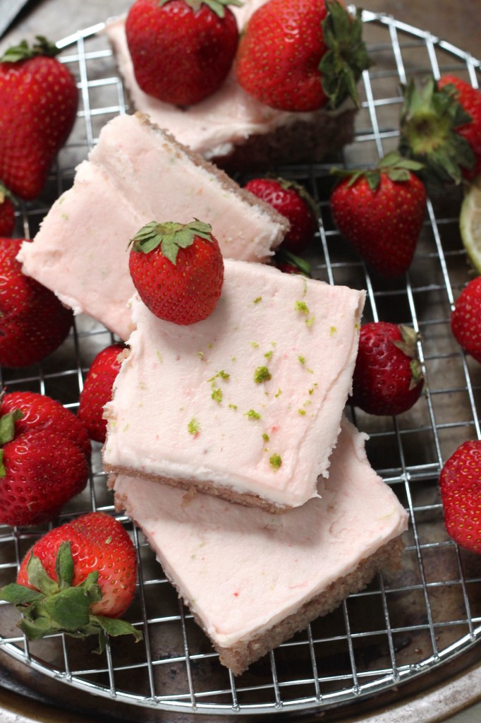 Strawberry Margarita Sheet Cake