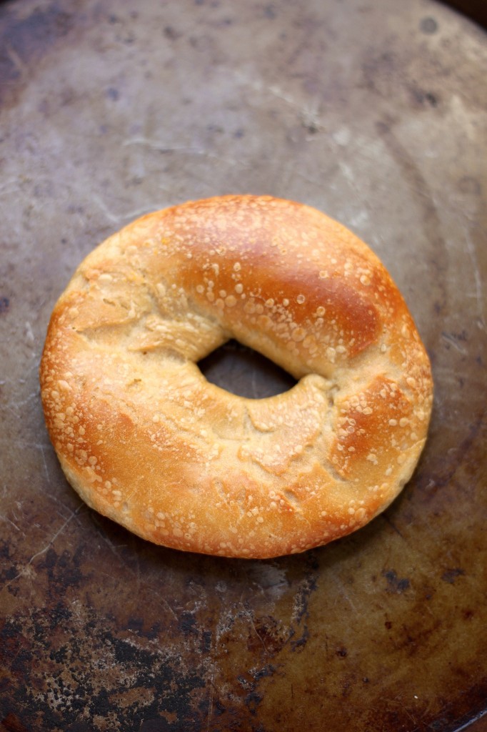 Breakfast Pizza Bagels