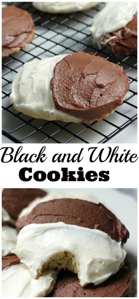 Black and White Cookies