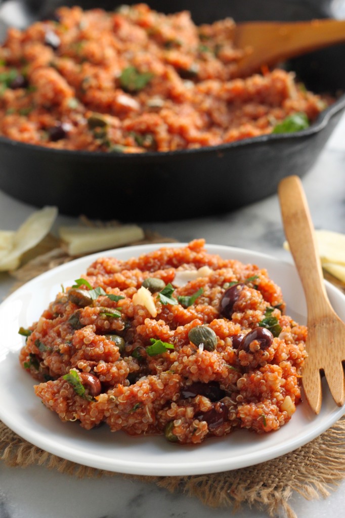 Quinoa Puttanesca