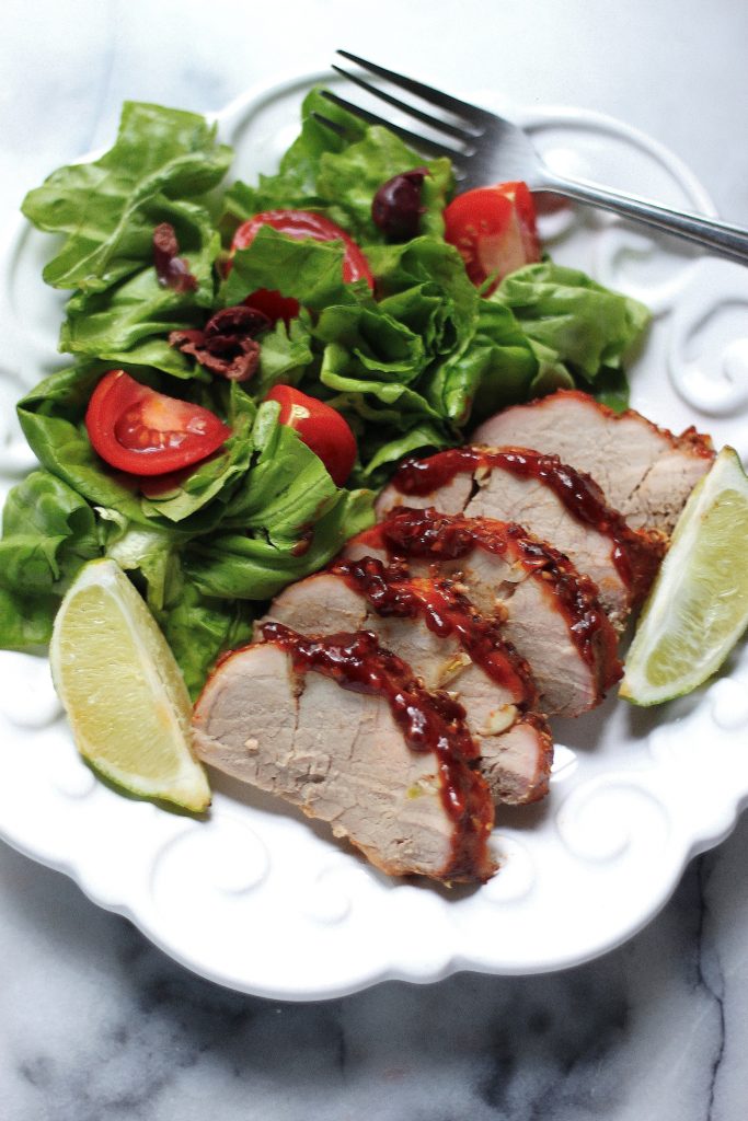 Sunday Suppers: Sweet and Spicy Sriracha Pork Tenderloin 
