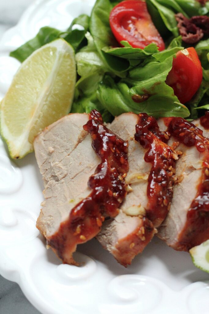 Sunday Suppers: Sweet and Spicy Sriracha Pork Tenderloin 
