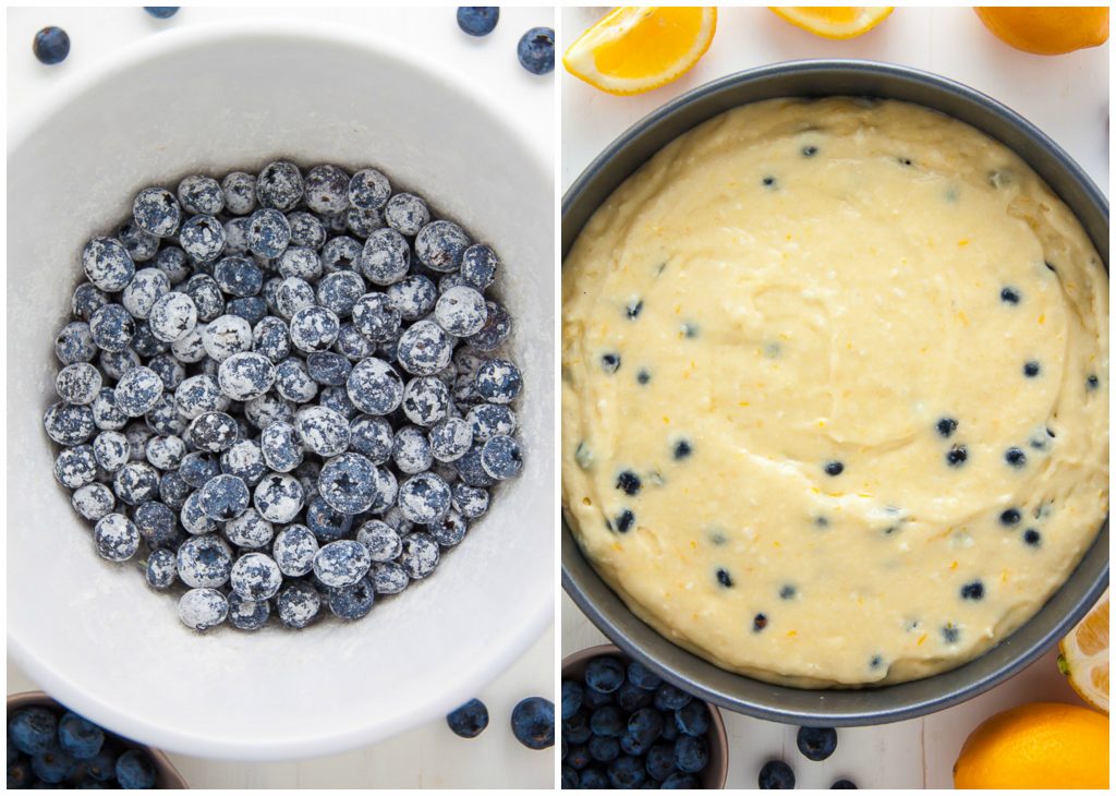 Supremely moist and flavorful Lemon Blueberry Cake slathered with homemade Lemon Frosting. This is the ULTIMATE Lemon Blueberry Cake!