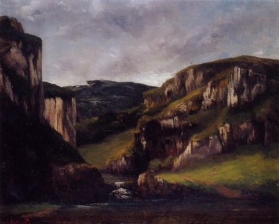 Gustave-Courbet-Falaises-pres-Ornans