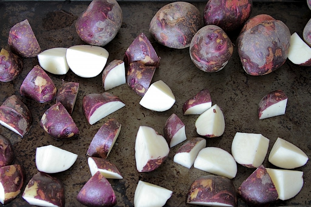 Roasted Potatoes with Lemon-Parsley Butter