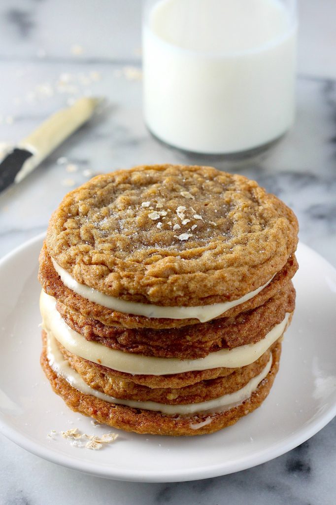 Gingerbread Oatmeal Cream Pies + 10 Awesome Oatmeal Recipes