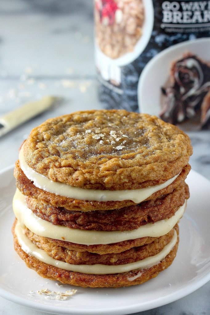 Gingerbread Oatmeal Cream Pies + 10 Awesome Oatmeal Recipes