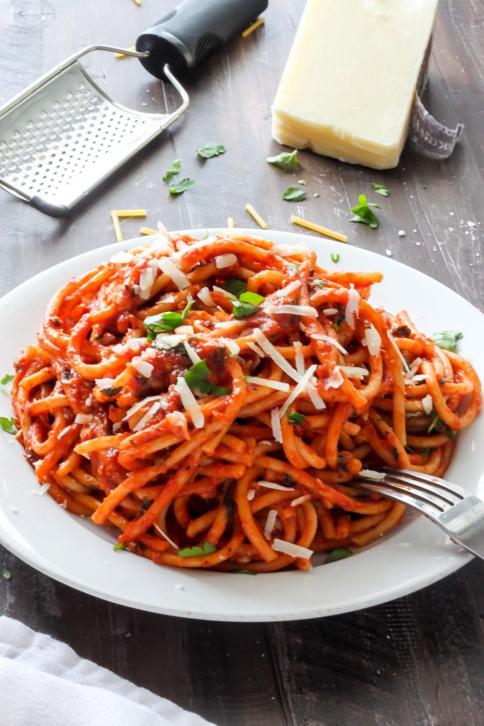 Sunday Suppers: One-Pan Bucatini Fra Diavolo