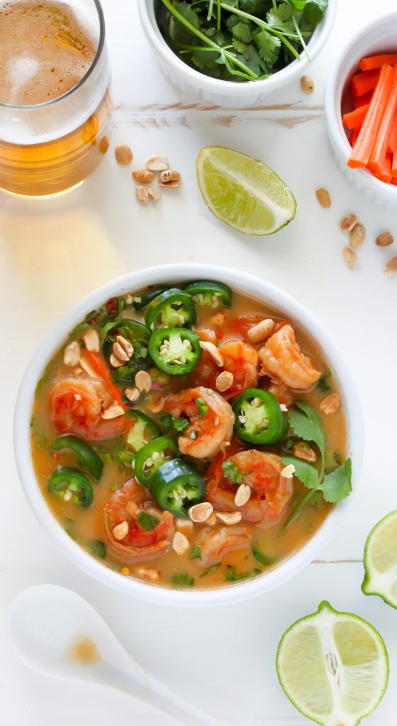 Thai Coconut Shrimp Soup