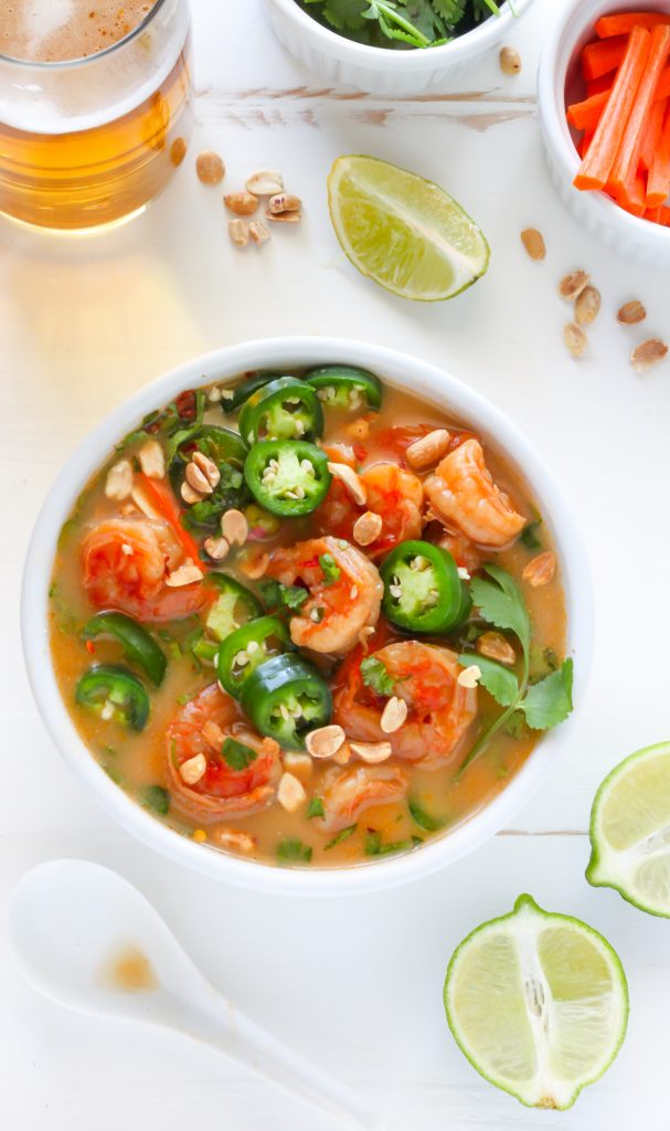 Thai Coconut Shrimp Soup