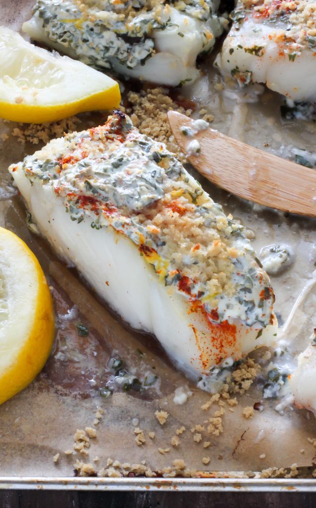 20 Minute Lemon, Garlic, and Herb Baked Cod
