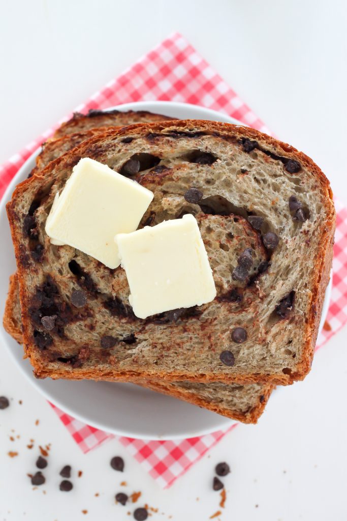 Chocolate Cinnamon Swirl Bread
