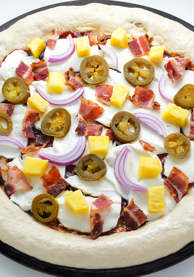 BBQ Bacon Hawaiian Pizza
