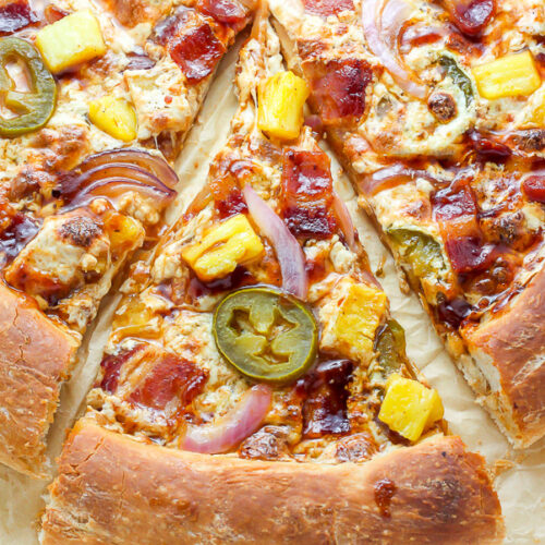 BBQ Bacon Hawaiian Pizza