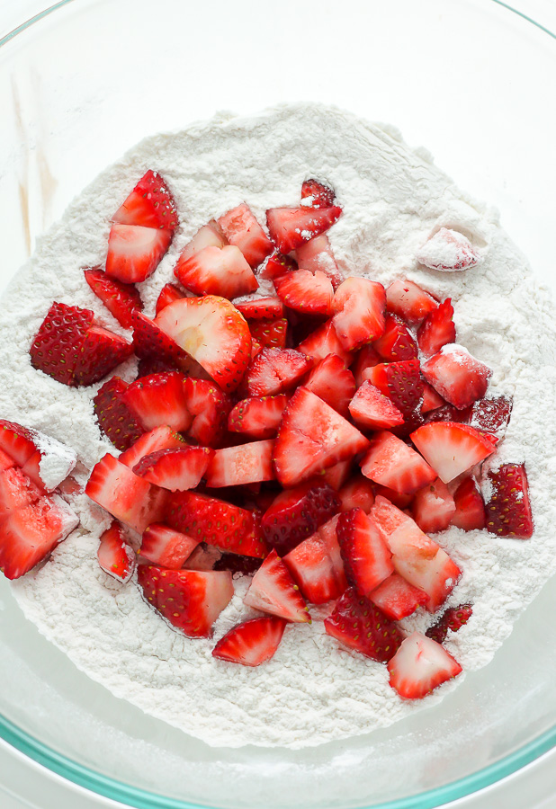 Healthy Greek Yogurt Strawberry Pancakes